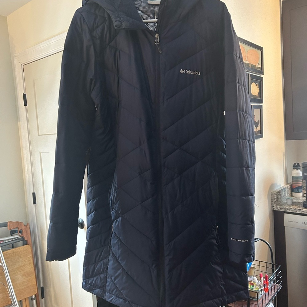 Columbia Women's Navy Quilted Ski Jacket